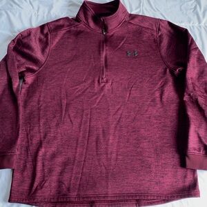Under Armour Burgundy ColdGear Pullover